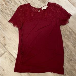 Stunning Skies are blue maternity Blouse